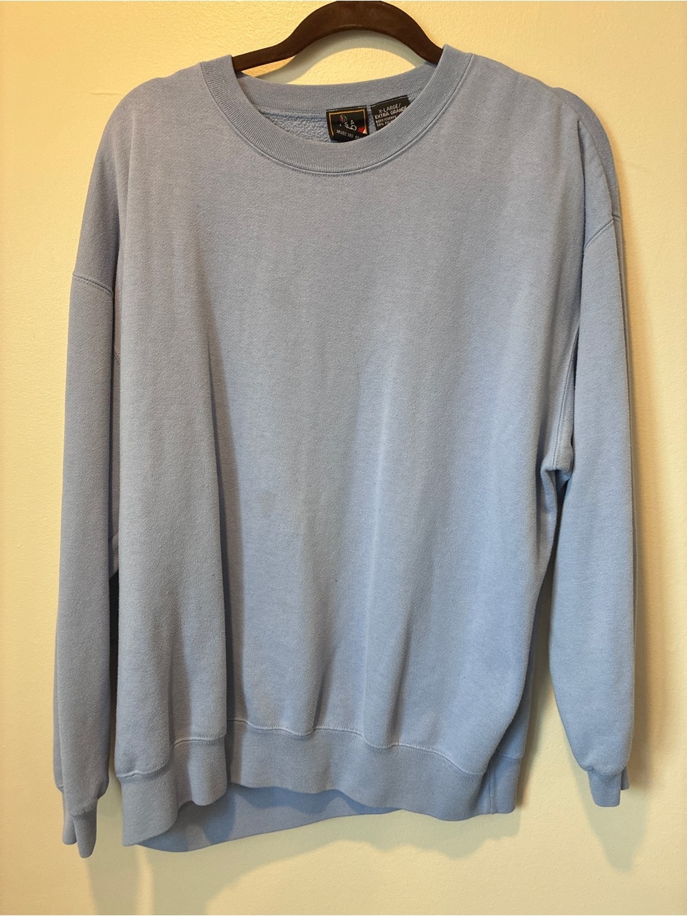 US Olympic VTG Light Blue Men's Crewneck Sweater
